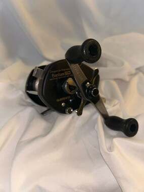 Vintage Shimano Bantam 50 Magnum Baitcasting Reel with Bag